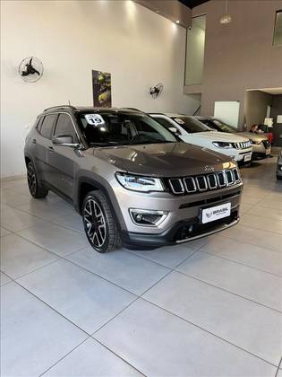 JEEP COMPASS 2.0 16V FLEX LIMITED AUTOMÁTICO JEEP COMPASS 2.0 16V FLEX LIMITED AUTOMÁTICO